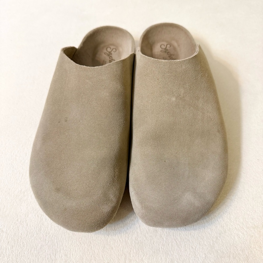 Seychelles New Routine Mule in Taupe Suede Size 8.5 - Picture 5 of 11